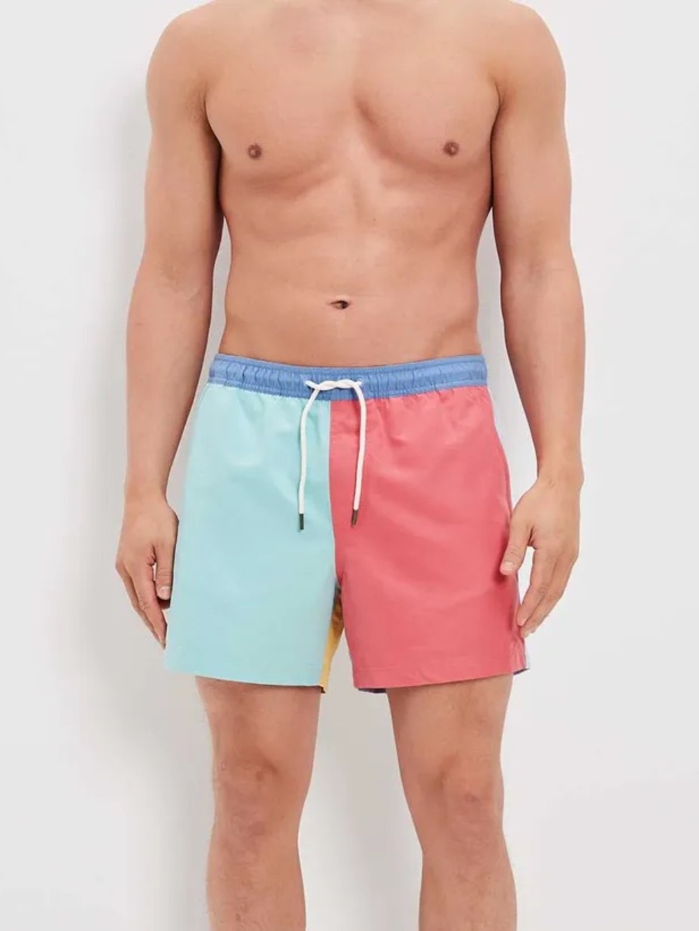 American Eagle AE 5" Colorblock Swim Trunk men’s size Larger